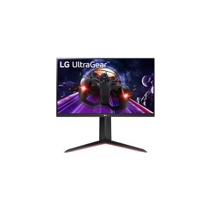 LG Electronics LG UltraGear 24GN65R-B - GN65R Series - LED-skærm - gaming - 24 (23.8 til at se) - 1920 x 1080 Full HD (1080p) @ 144 Hz - IPS - 300 cd/m² - 1000:1 - HDR10 - 1 ms - HDMI, DisplayPort - sort, rød