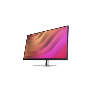 HP E32K G5 - E-Series - LED-skærm - 31.5 - 3840 x 2160 4K UHD (2160p) @ 60 Hz - IPS - 350 cd/m² - 1000:1 - 5 ms - HDMI, DisplayPort, USB-C - højtalere - sort hoved, sort og sølv (stander)