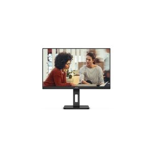 AOC E3 24E3QAF, 60,5 cm (23.8), 1920 x 1080 pixel, Fuld HD, LCD, 4 ms, Sort