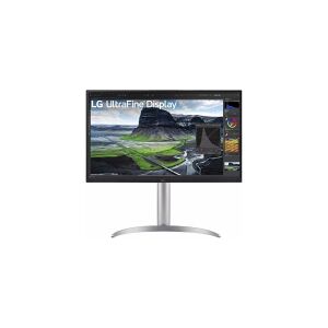 LG Electronics LG UltraFine 27UQ850-W - LCD-skærm - USB - 27 - 3840 x 2160 4K @ 60 Hz - Nano IPS Black - 400 cd/m² - 2000:1 - DisplayHDR 400 - 5 ms - 2xHDMI, DisplayPort, USB-C - højtalere