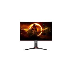 AOC CQ27G2S/BK, 68,6 cm (27), 2560 x 1440 pixel, Quad HD, 4 ms, Sort, Rød