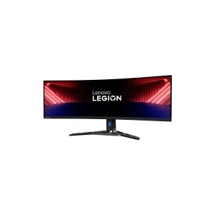 Lenovo Legion R45w-30 - LED-skærm - kurvet - 45 (44.5 til at se) - 5120 x 1440 @ 165 Hz - VA - 500 cd/m² - 3000:1 - 1 ms - HDMI, DisplayPort, USB-C - højtalere - sort C