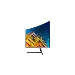 Samsung U32R590CWP - UR59C Series - LED-skærm - kurvet - 32 (31.5 til at se) - 3840 x 2160 4K @ 60 Hz - VA - 250 cd/m² - 2500:1 - 4 ms - HDMI, DisplayPort