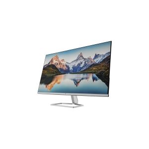 HP M32f - M-Series - LED-skærm - 32 (31.5 til at se) - 1920 x 1080 Full HD (1080p) @ 75 Hz - VA - 300 cd/m² - 1000:1 - 7 ms - 2xHDMI, VGA - sølv (stander), sort hoved