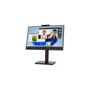 Lenovo ThinkCentre Tiny-in-One 24 Gen 5 - LED-skærm - 23.8 (23.8 til at se) - berøringsskærm - 1920 x 1080 Full HD (1080p) @ 60 Hz - IPS - 250 cd/m² - 1000:1 - 4 ms - HDMI, DisplayPort - højtalere - ravnsort