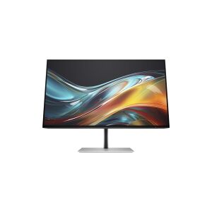 HP 724pf - Series 7 Pro - LED-skærm - 23.8 - 1920 x 1080 Full HD (1080p) @ 100 Hz - IPS - 300 cd/m² - 1500:1 - 5 ms - HDMI, DisplayPort - sort, sølv