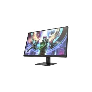 OMEN by HP 27qs - LED-skærm - gaming - 27 - 2560 x 1440 QHD @ 240 Hz - IPS - 400 cd/m² - 1000:1 - 1 ms - 2xHDMI, DisplayPort - højtalere - sort