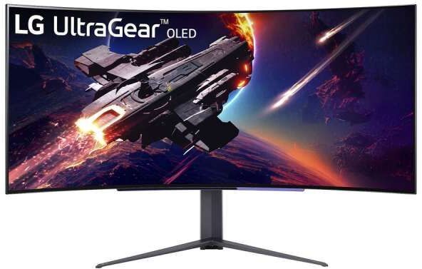 Monitor LG 45GR95QE-B 44,5" WQHD 240 Hz LED OLED HDR10 AMD FreeSync NVIDIA G-SYNC