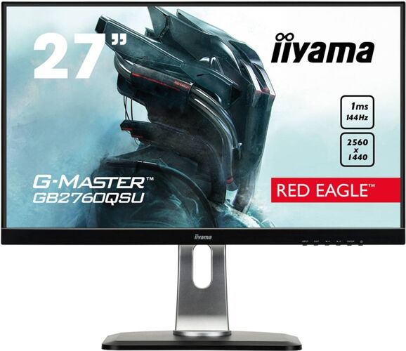 IIYAMA Monitor Gaming IIYAMA GB2760QSU-B1 (24'' - 2 ms - QHD)