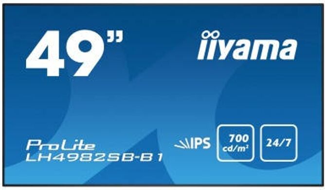 IIYAMA Pantalla de Señalización IIYAMA LH4982SB-B1 (49'' - Full HD - LED)