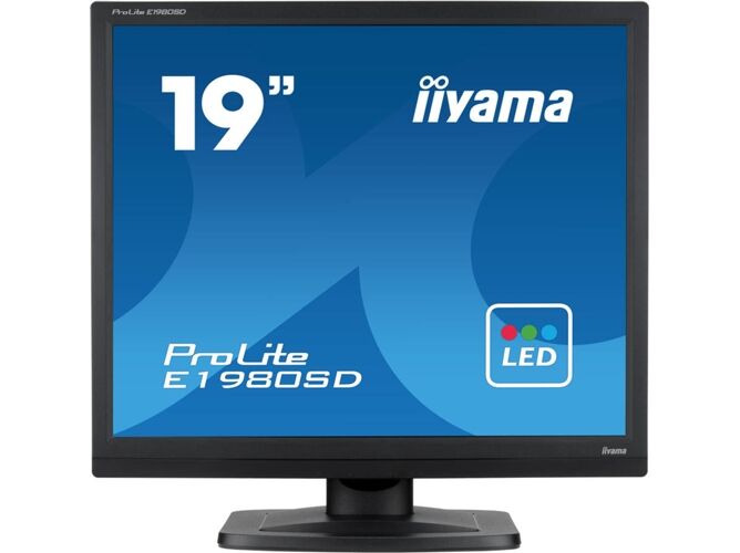 IIYAMA Monitor iiyama ProLite E1980SD (19'' - SXGA - LED)