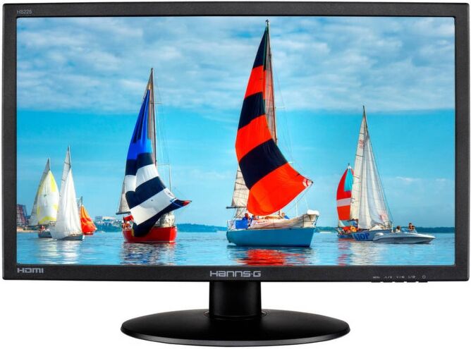 Hannspree Monitor HANNSPREE HS225HPB (21.5'' - Full HD - LED)