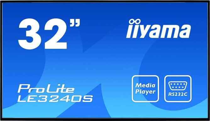 IIYAMA Pantalla de Señalización IIYAMA ProLite LE3240S-B1 (32'' - Full HD - LED)