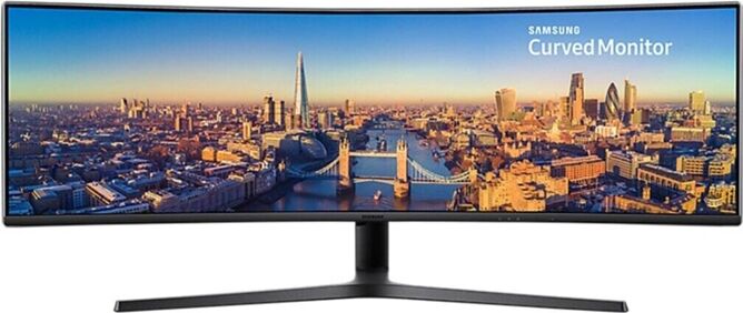 Samsung Monitor Curvo Gaming LC49J890DKU (49'' - 5 ms - 144 Hz)