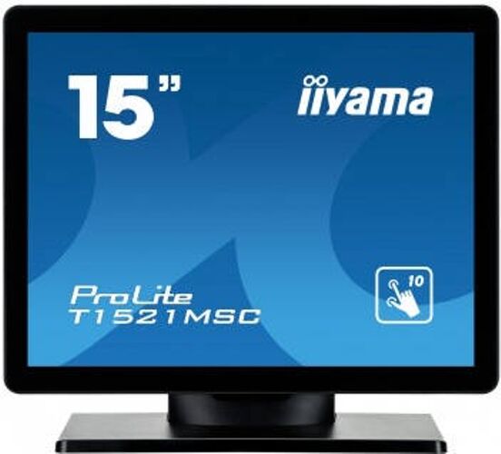 IIYAMA Pantalla de Señalización IIYAMA T1521MSC-B1 (15'' - XGA - LED)