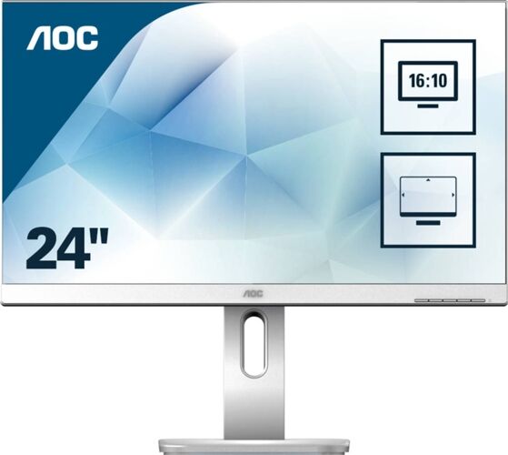 AOC Monitor Esencial AOC X24P1/GR (24'' - 4 ms - IPS - 1920x1200 - WUXGA)