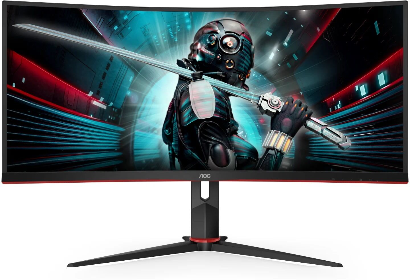 AOC Gaming CU34G2X 34' kaareva pelinäyttö