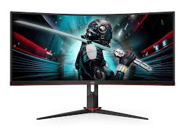 AOC CU34G2X 34' WQHD VA CURVED HAS DP/HDMI/VGA 144HZ FREESYNC