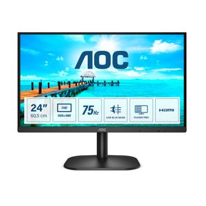 AOC B2 24B2XHM2 écran plat de PC 60,5 cm (23.8 ) 1920 x 1080 pixels Full HD LCD Noir - Neuf - Publicité