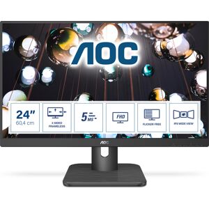 AOC E1 24E1Q écran plat de PC 60,5 cm (23.8 ) 1920 x 1080 pixels Full HD LED Noir - Neuf - Publicité