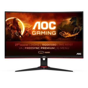 AOC G2 C27G2ZE/BK écran plat de PC 68,6 cm (27 ) 1920 x 1080 pixels Full HD LED Noir, Rouge - Neuf - Publicité