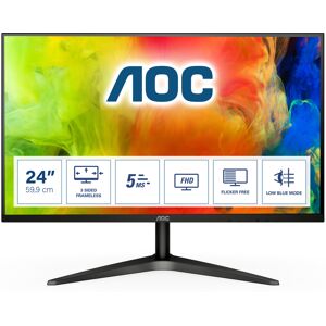 AOC B1 24B1H écran plat de PC 59,9 cm (23.6 ) 1920 x 1080 pixels Full HD LED Noir - Neuf - Publicité