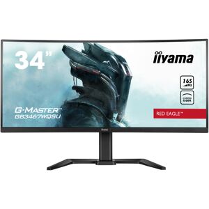 IIYAMA G-MASTER GB3467WQSU-B5 écran plat de PC 86,4 cm (34 ) 3440 x 1440 pixels UltraWide Quad HD LED Noir - Neuf - Publicité