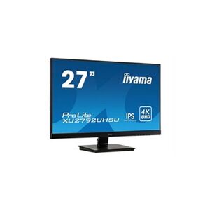 Iiyama ProLite XU2792UHSU-B1 - Ecran LED - 27" - 3840 x 2160 4K @ 60 Hz - IPS - 300 cd/m² - 1000:1 - 4 ms - HDMI, DVI, DisplayPort - haut-parleurs - Publicité