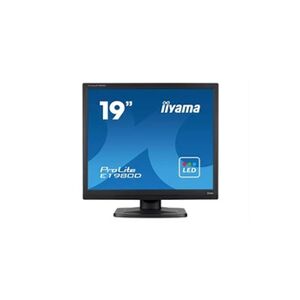 Iiyama ProLite E1980D-B1 - Ecran LED - 19" - 1280 x 1024 @ 60 Hz - TN - 250 cd/m² - 1000:1 - 5 ms - DVI, VGA - noir mat - Publicité