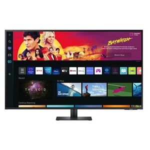 Samsung S43BM700UP - M70B Series - écran LED - Intelligent - 43" - 3840 x 2160 4K @ 60 Hz - VA - 300 cd/m² - 5000:1 - HDR10 - 4 ms - 2xHDMI, USB-C - - Publicité