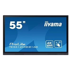 Iiyama ProLite TE5512MIS-B1AG - Classe de diagonale 55" (54.6" visualisable) écran LCD rétro-éclairé par LED - signalétique numérique interactive - avec - Publicité