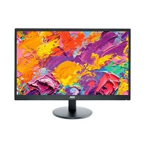 AOC M2470SWH - Ecran LED - 23.6" (24" visualisable) - 1920 x 1080 Full HD (1080p) @ 60 Hz - MVA - 250 cd/m² - 1000:1 - 5 ms - 2xHDMI, VGA - haut-parleurs - Publicité