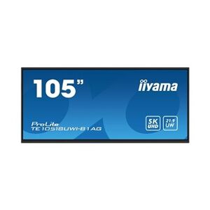 Iiyama ProLite TE10518UWI-B1AG - Classe de diagonale 105" (104.6" visualisable) écran LCD rétro-éclairé par LED - signalétique numérique interactive - avec - Publicité
