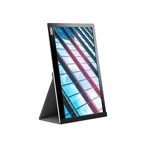 AOC I1601P - Ecran LED - 16" (15.6" visualisable) - portable - 1920 x 1080 Full HD (1080p) @ 60 Hz - IPS - 220 cd/m² - 800:1 - 4 ms - USB-C - noir - Publicité