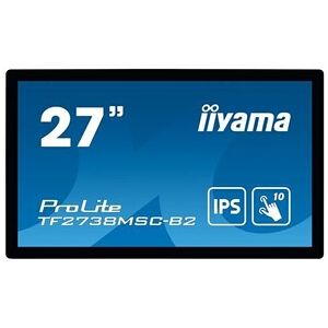 Iiyama ProLite TF2738MSC-B2 - Ecran LED - 27" - cadre ouvert - écran tactile - 1920 x 1080 Full HD (1080p) @ 60 Hz - A-MVA+ - 300 cd/m² - 3000:1 - 5 ms - - Publicité