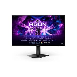 AOC Ecran AG276QZD écran plat de PC 67,3 cm (26.5) 2560 x 1440 pixels Quad HD OLED Noir - Publicité