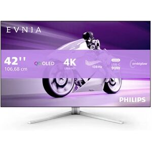 Philips 42M2N8900 gamer - EVNIA - 42'' - OLED - 4K UHD - 0,1ms - 138 Hz - HDMI/DP - HDR 10 - USB-C 90W - Haut-parleurs DTS Sound - Ambiglow - FreeSync Premium - Publicité