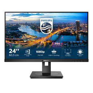 Philips B Line 243B1/00 LED display 60,5 cm (23.8 ) 1920 x 1080 pixels Full HD Noir - Neuf