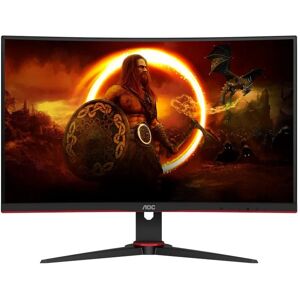 Moniteur de jeu AOC C27G2E BK - Écran incurvé 27 pouces, 144Hz, Full HD, FreeSync - Neuf - Publicité