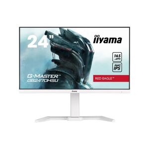 Ecran IIYAMA 23.8'' G-Master Red eagle Blanc Fast IPS 1920x1080 0.8ms 250cd/m² 165Hz 1xHDMI 1xDisplayPort 2xUSB HP FreeSync 15cm pied réglable en hauteur+Pivot - Neuf - Publicité