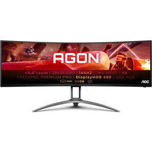 AOC AG493QCX LED display 124 cm (48.8 ) 3840 x 1080 pixels Noir - Neuf - Publicité