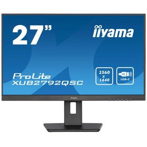 IIYAMA ProLite écran plat de PC 68,6 cm (27 ) 2560 x 1440 pixels Wide Quad HD LED Noir - Neuf - Publicité