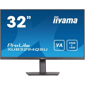 IIYAMA ProLite XUB3294QSU-B1 écran plat de PC 80 cm (31.5 ) 2560 x 1440 pixels Wide Quad HD LCD Noir - Neuf - Publicité