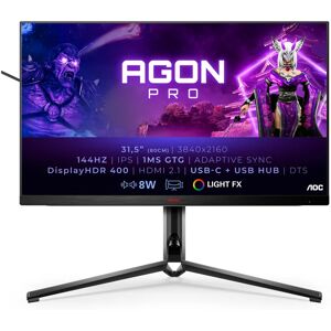 AOC AGON AG324UX écran plat de PC 80 cm (31.5 ) 3840 x 2160 pixels 4K Ultra HD LED Noir, Rouge - Neuf - Publicité