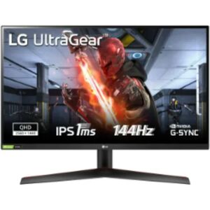 ECRAN LG 27  gaming Noir 27GN800P-B.AEU 16:9 IPS 1ms 144Hz QHD 2560x1440 350cd/m2 2xHDMI DP FreeSync Mode DAS Black Stabilizer Inclinaison - Neuf - Publicité