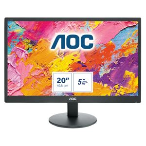 AOC 70 Series E2070SWN LED display 49,5 cm (19.5 ) 1600 x 900 pixels HD+ Noir - Neuf - Publicité