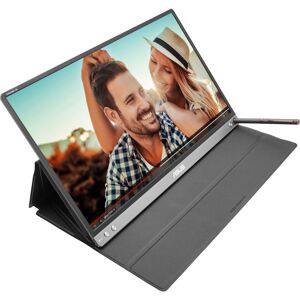ASUS ZenScreen GO MB16AP - Écran LCD - 15.6" - portable - 1920 x 1080 Full HD (1080p) - IPS - 220 cd/m² - 800:1 - USB-C - gris foncé - Publicité