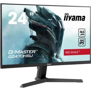 Ecran PC Gamer - IIYAMA G-Master Red Eagle G2470HSU-B1 - 23,8 FHD - Dalle IPS - 0,8 ms - 165 Hz - HDMI / DisplayPort - FreeSync - Publicité