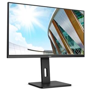 AOC U32P2 Écran UHD 32", Hauteur réglable (3840 x 2160, 75 Hz, HDMI 2.0, DisplayPort, hub USB) Noir - Publicité