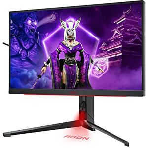 AOC Agon AG274QXM Monitor QHD de 27 Pulgadas, 170Hz, IPS, 1 ms, Mini LED, diseño RGB, HDR 1000, KVM, Ajuste de Altura, Altavoces (2560x1440 (@DELETE) 170Hz, 600 CD/m2 HDMI 2.0/DP 1.4/USB-C) Negro - Publicité